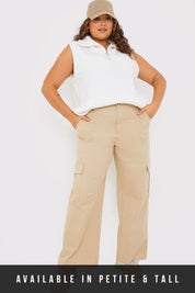 Cargo Trousers With Pocket Details