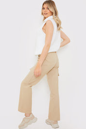 Cargo Trousers With Pocket Details