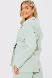 Tailored Belted Co-Ord Blazer