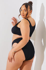 Textured Starfish Detail Bikini Top