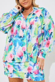 Printed Co-Ord Shirt