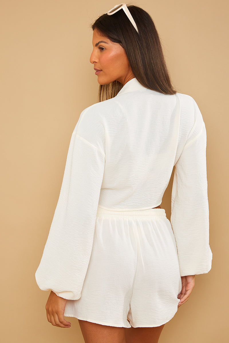 Drawstring Co-Ord Shorts