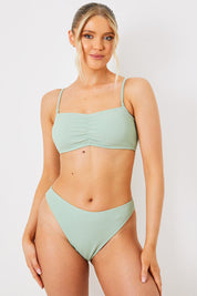 Control Crinkle Boomerang Bikini Bottom