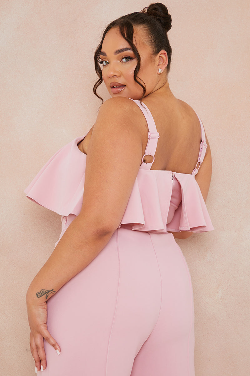 Ruffle Detail Cami Top