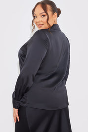 Matte Satin Blouse