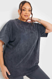 Colorado' Acid Wash Slogan T-Shirt