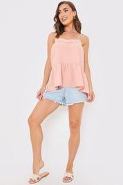 Strappy Smock Top