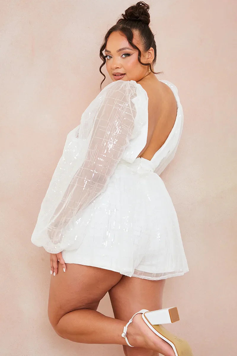 Premium Sequin Playsuit