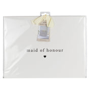 White Maid of Honour Gift Bag