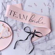 Hen Party Team Bride Sashes